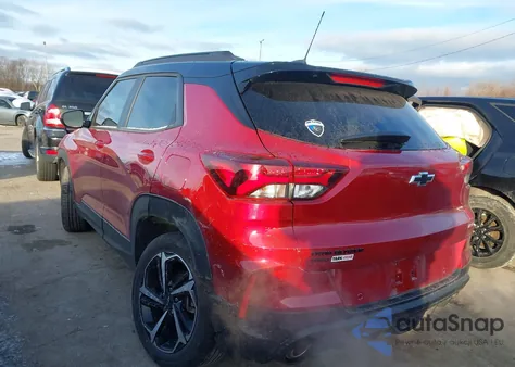 2021 Chevrolet Trailblazer Awd Rs z USA, uszkodzony, nr VIN KL79MUSL6MB003874